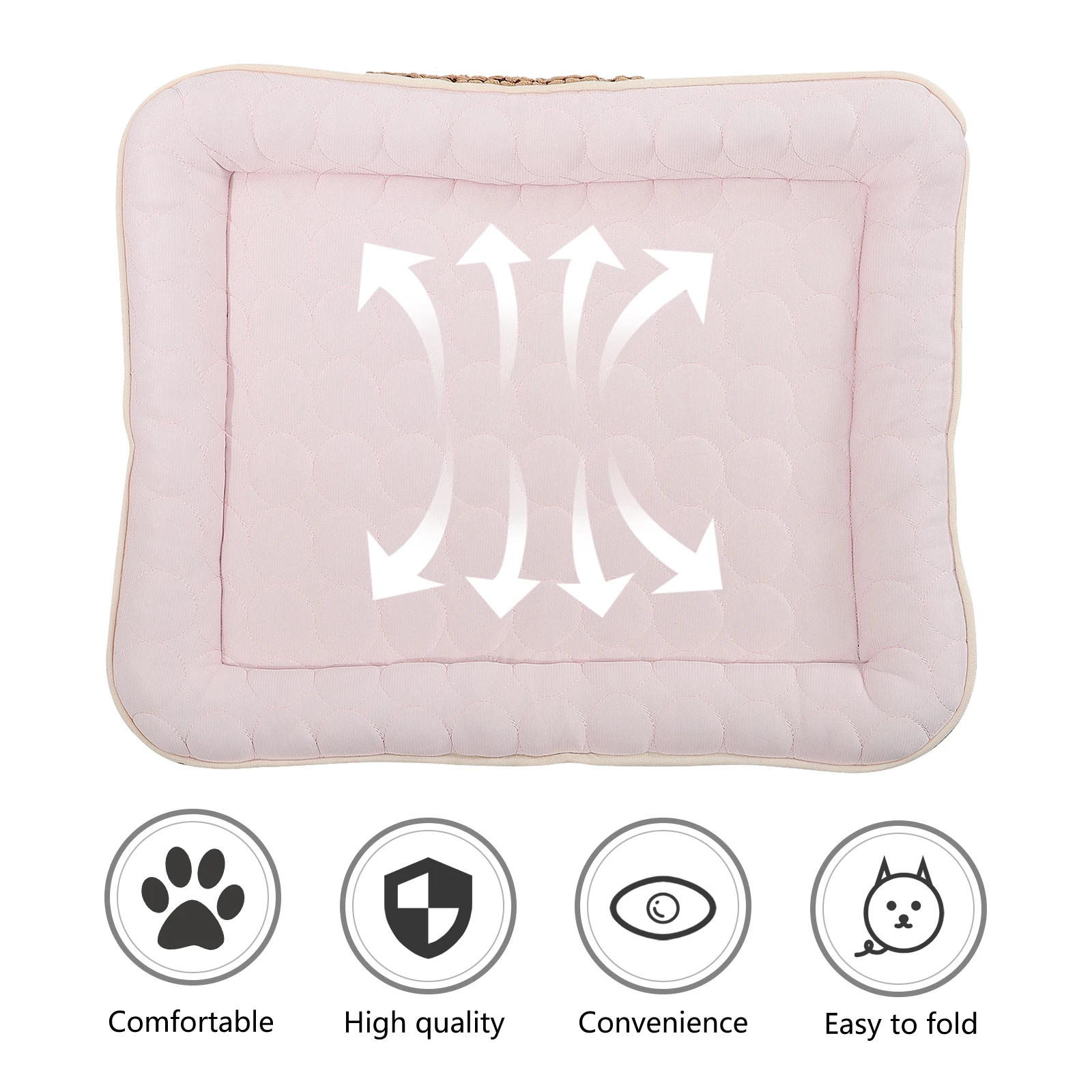 Pet Cooling Pad Cotton Foldable Dog Bed Puppy Cushion Cat Seat Summer Mat Portable Indoor Outdoor Use Pet Supplies Cooling Bed
Pet Cooling Pad Cotton Foldable Dog Bed Puppy Cushion Cat Seat Summer Mat Portable Indoor Outdoor Use Pet Supplies Cooling Bed