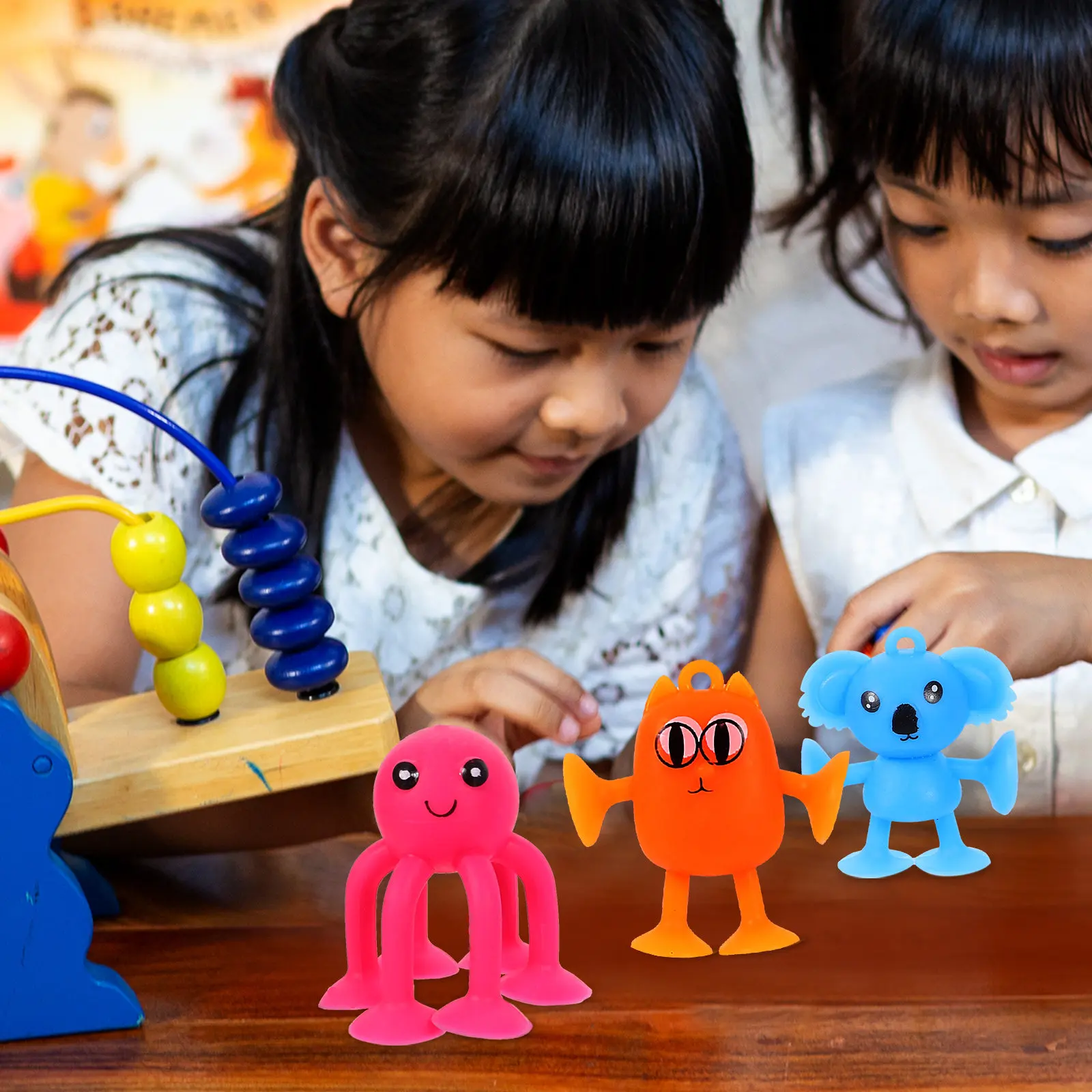 9Pcs Suction Cup Animal Educational Series Cartoon Early Learning Game for Kids Preschool Cognitive Development Plaything
9Pcs Suction Cup Animal Educational Series Cartoon Early Learning Game for Kids Preschool Cognitive Development Plaything