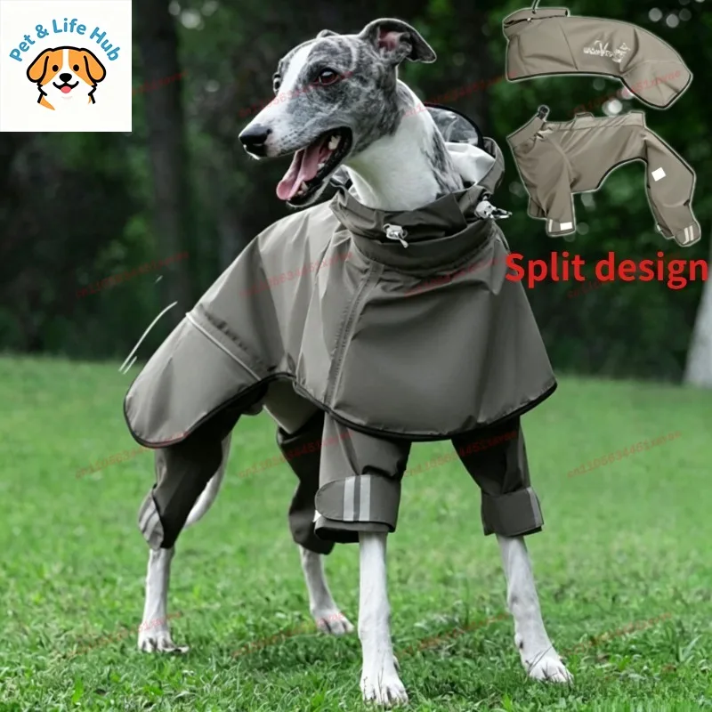 Adjustable Waterproof Dog Raincoat Windproof Reflective Breathable Pet Rain Coat Outdoor Clothes for LargeDogs Puppy Accessories
Adjustable Waterproof Dog Raincoat Windproof Reflective Breathable Pet Rain Coat Outdoor Clothes for LargeDogs Puppy Accessories