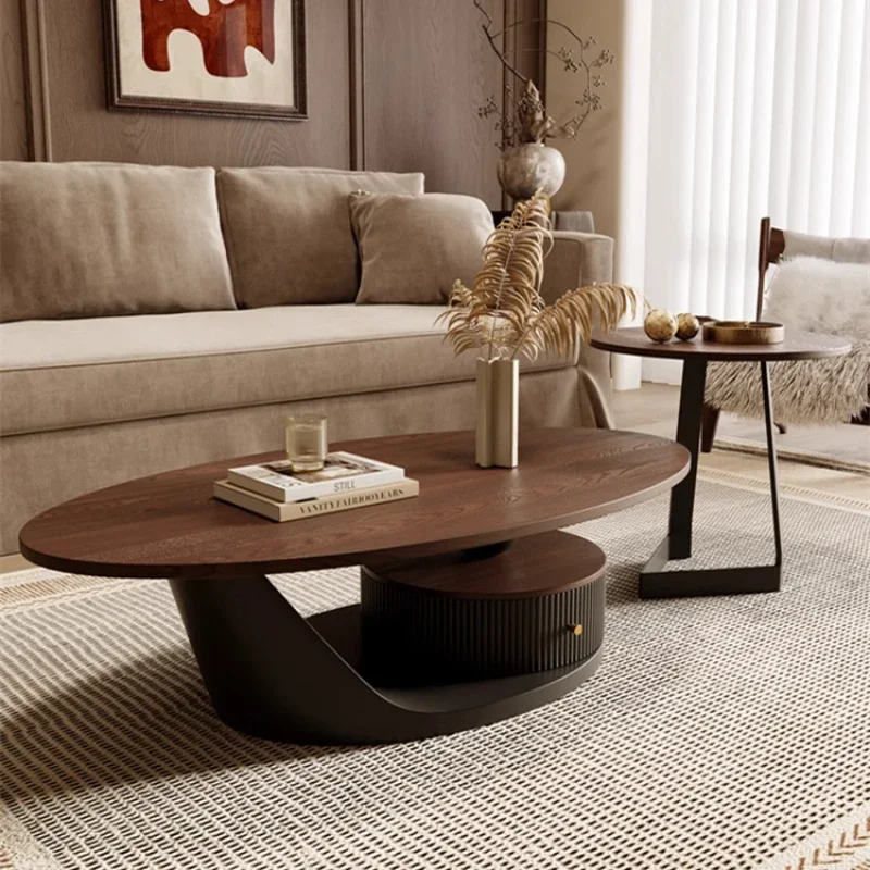 Дизайнерский коричневый журнальный столик Эстетический дизайнерский черный европейский журнальный столик Современный стиль Mesa De Centro Sala Мебель для дома
Дизайнерский коричневый журнальный столик Эстетический дизайнерский черный европейский журнальный столик Современный стиль Mesa De Centro Sala Мебель для дома