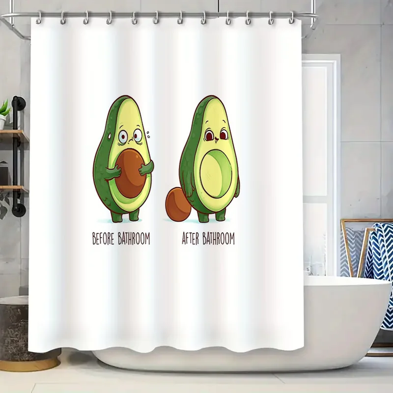 Avocado Shower Curtain Cute Funny Tropical Fruit Decor Bathroom Set Waterproof Fabric Modern Farmhouse Style Home Decor
Avocado Shower Curtain Cute Funny Tropical Fruit Decor Bathroom Set Waterproof Fabric Modern Farmhouse Style Home Decor