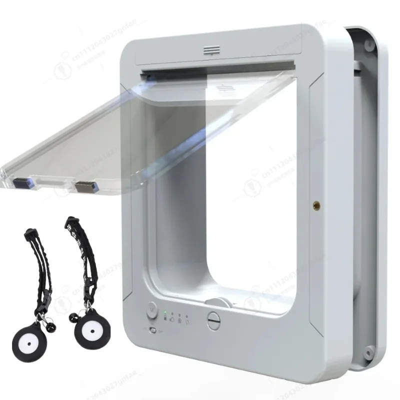 Electronic Induction Dog Cat Door Automatic Smart Pet Safe Door Cat Flap with Microchip Sensor Controllable Direction Cat
Electronic Induction Dog Cat Door Automatic Smart Pet Safe Door Cat Flap with Microchip Sensor Controllable Direction Cat
