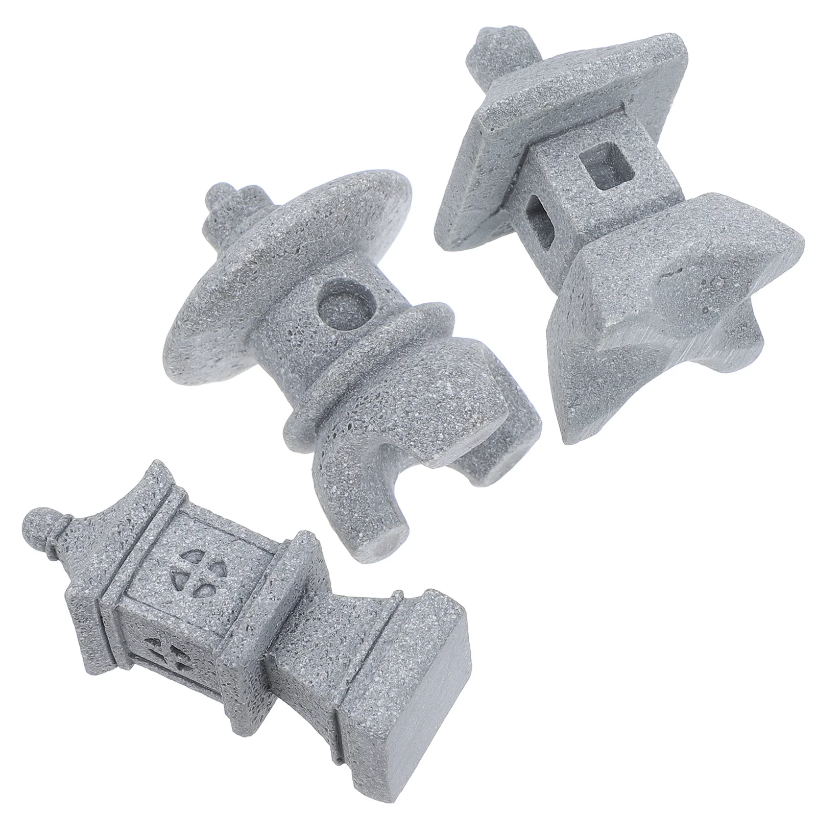 3pcs Miniature Stone Pagoda Statues Japanese Style Zen Garden Accessories Micro Landscape Decor For Aquarium Yard Bonsai
3pcs Miniature Stone Pagoda Statues Japanese Style Zen Garden Accessories Micro Landscape Decor For Aquarium Yard Bonsai