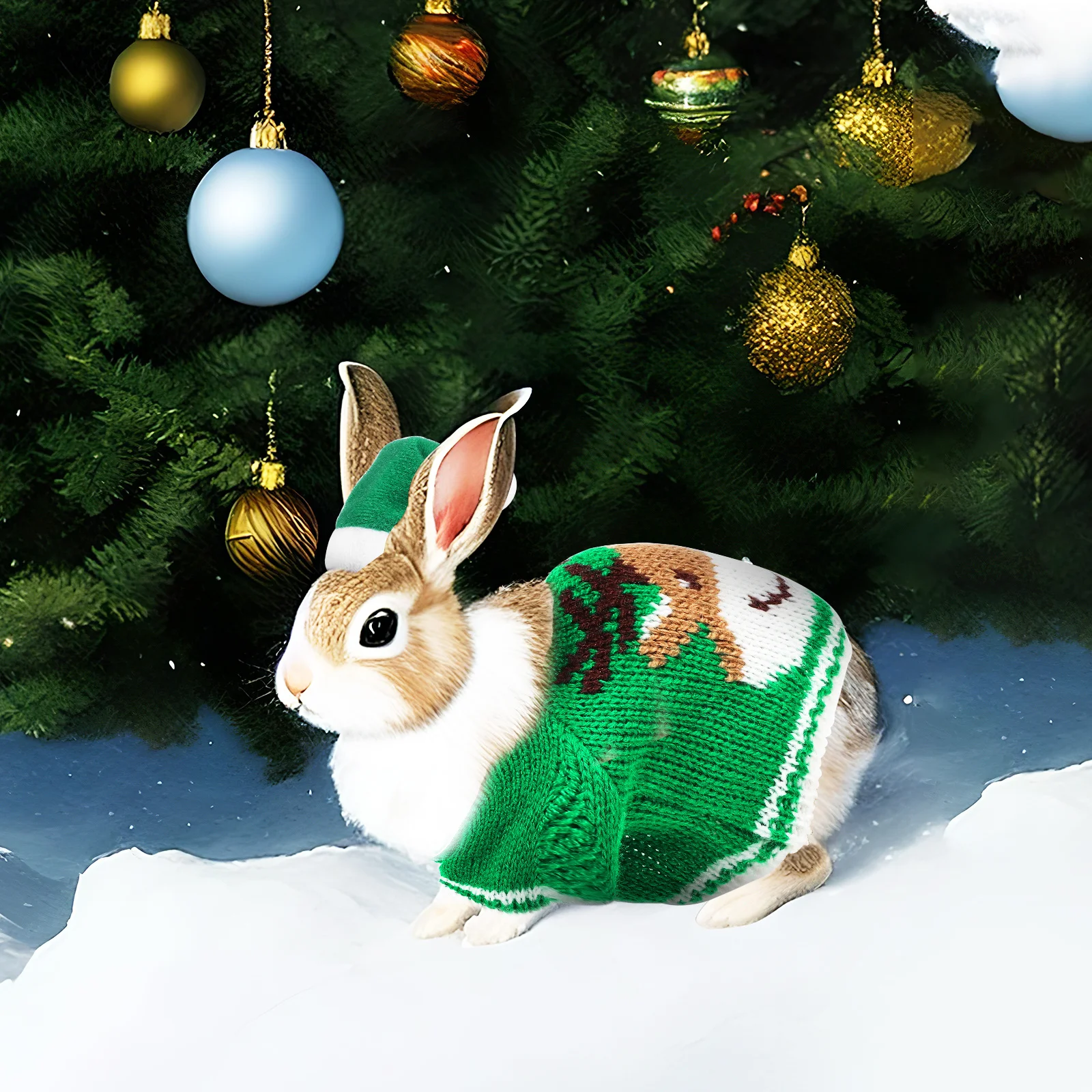 1Set Christmas Pet Costume Small Pet Hat Rabbit Clothes Soft Comfortable Wear Festive Guinea Pig Clothes
1Set Christmas Pet Costume Small Pet Hat Rabbit Clothes Soft Comfortable Wear Festive Guinea Pig Clothes