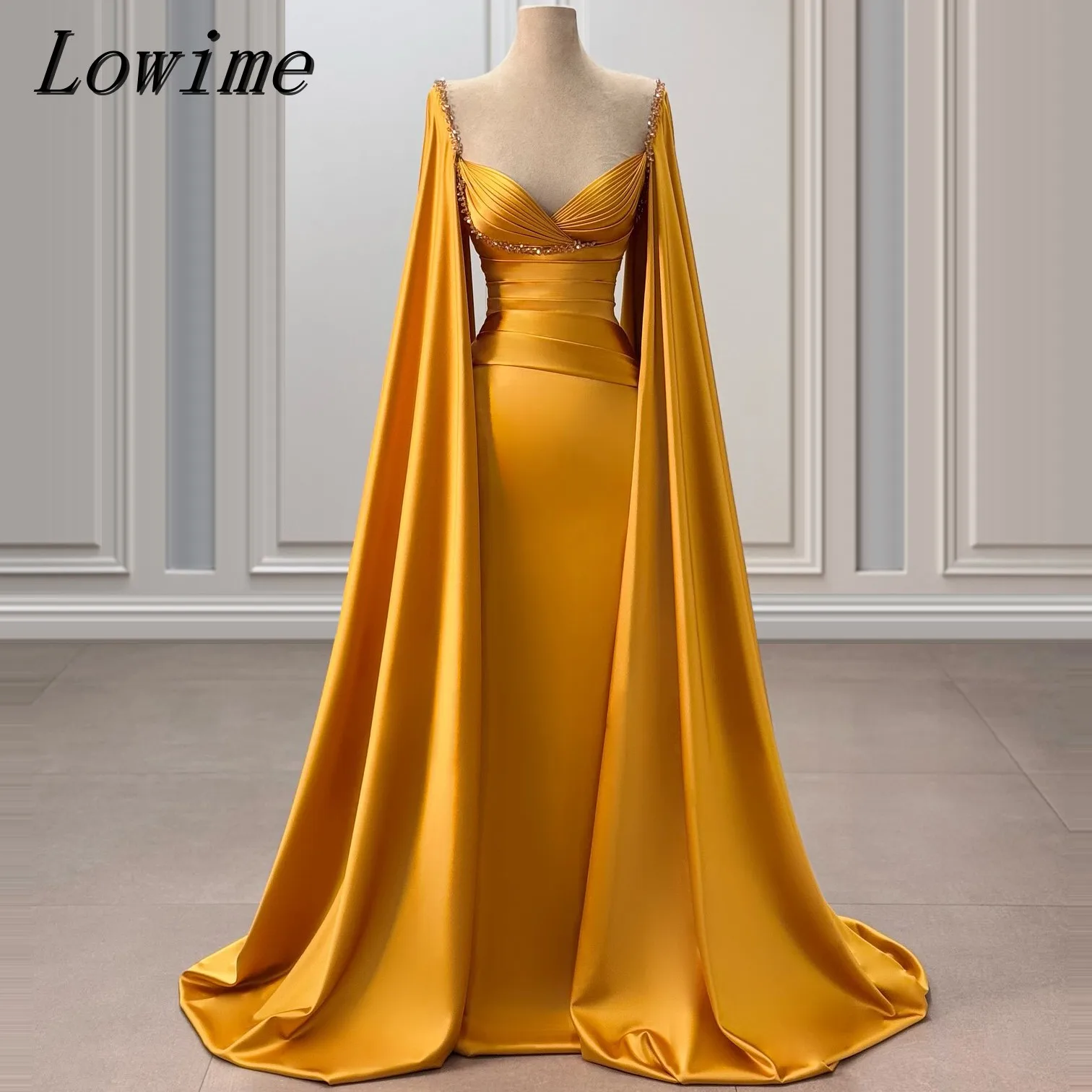 Classic Evening Dresses Satin Prom Dress Glamorous Ball Gowns For Formal Party Floor Length Charming Vestidos De Gala Customized
Classic Evening Dresses Satin Prom Dress Glamorous Ball Gowns For Formal Party Floor Length Charming Vestidos De Gala Customized