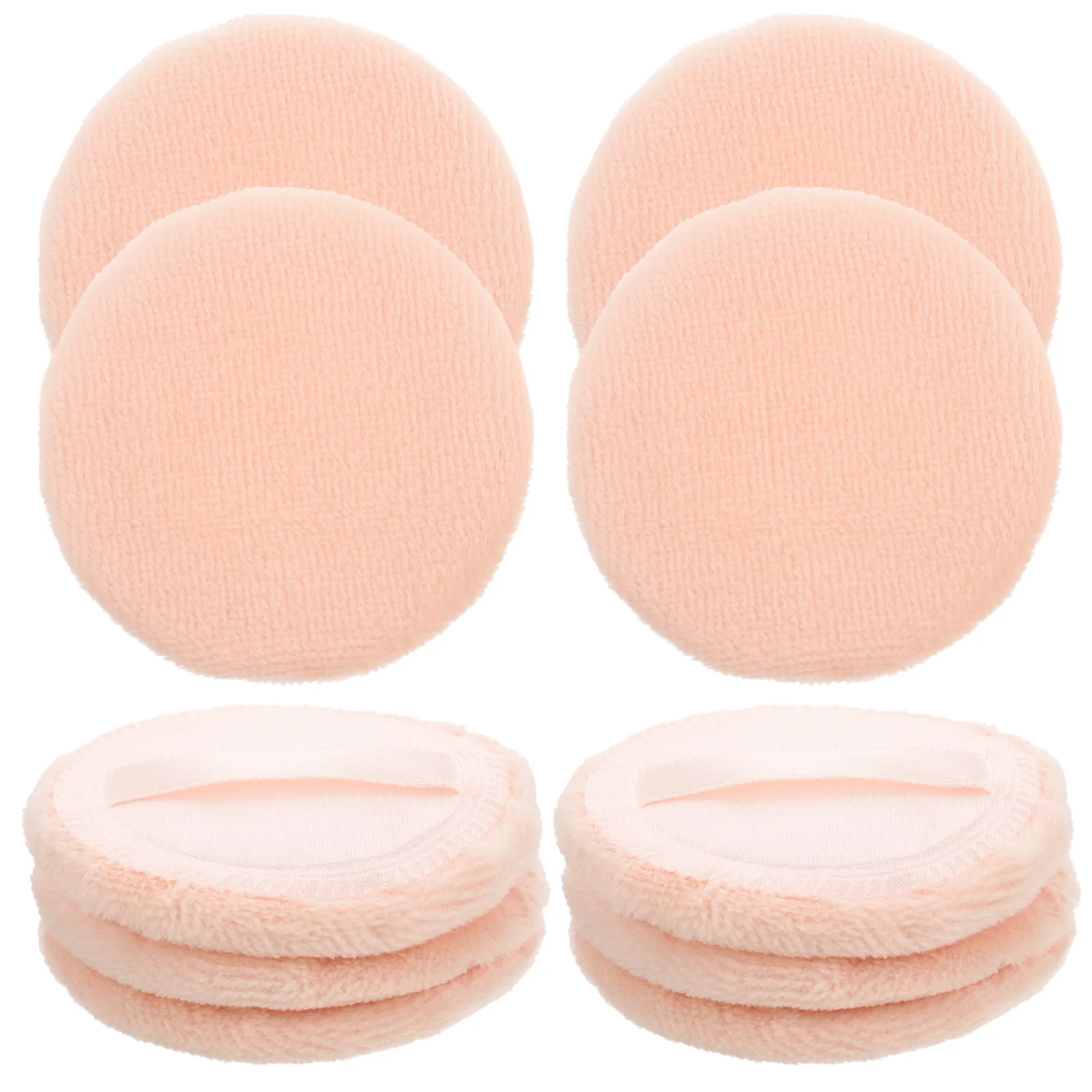 10 PCS Pure Cotton Loose Powder Puff Practical Makeup Pad Round Applicator Compact
10 PCS Pure Cotton Loose Powder Puff Practical Makeup Pad Round Applicator Compact