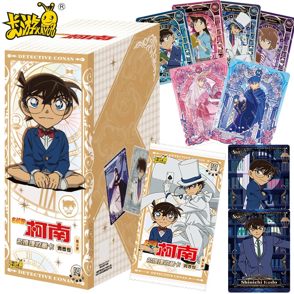 Оригинальная коллекционная карта Kayou Detective Conan Kudou Shinichi Mouri Ran, цветные оконные карты с персонажами, подарки на день рождения для друзей
Оригинальная коллекционная карта Kayou Detective Conan Kudou Shinichi Mouri Ran, цветные оконные карты с персонажами, подарки на день рождения для друзей