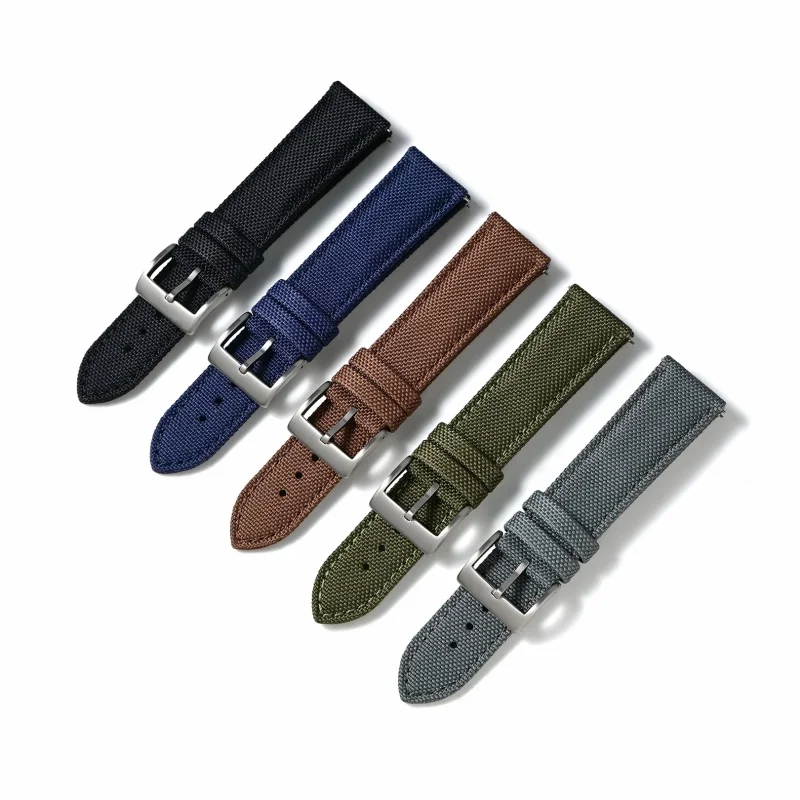Quick Release Breathable Durable Canvas Watch Strap for 20mm 22mm Universal Oxford Cloth Sport Watch Band Bracelet Accessories
Quick Release Breathable Durable Canvas Watch Strap for 20mm 22mm Universal Oxford Cloth Sport Watch Band Bracelet Accessories