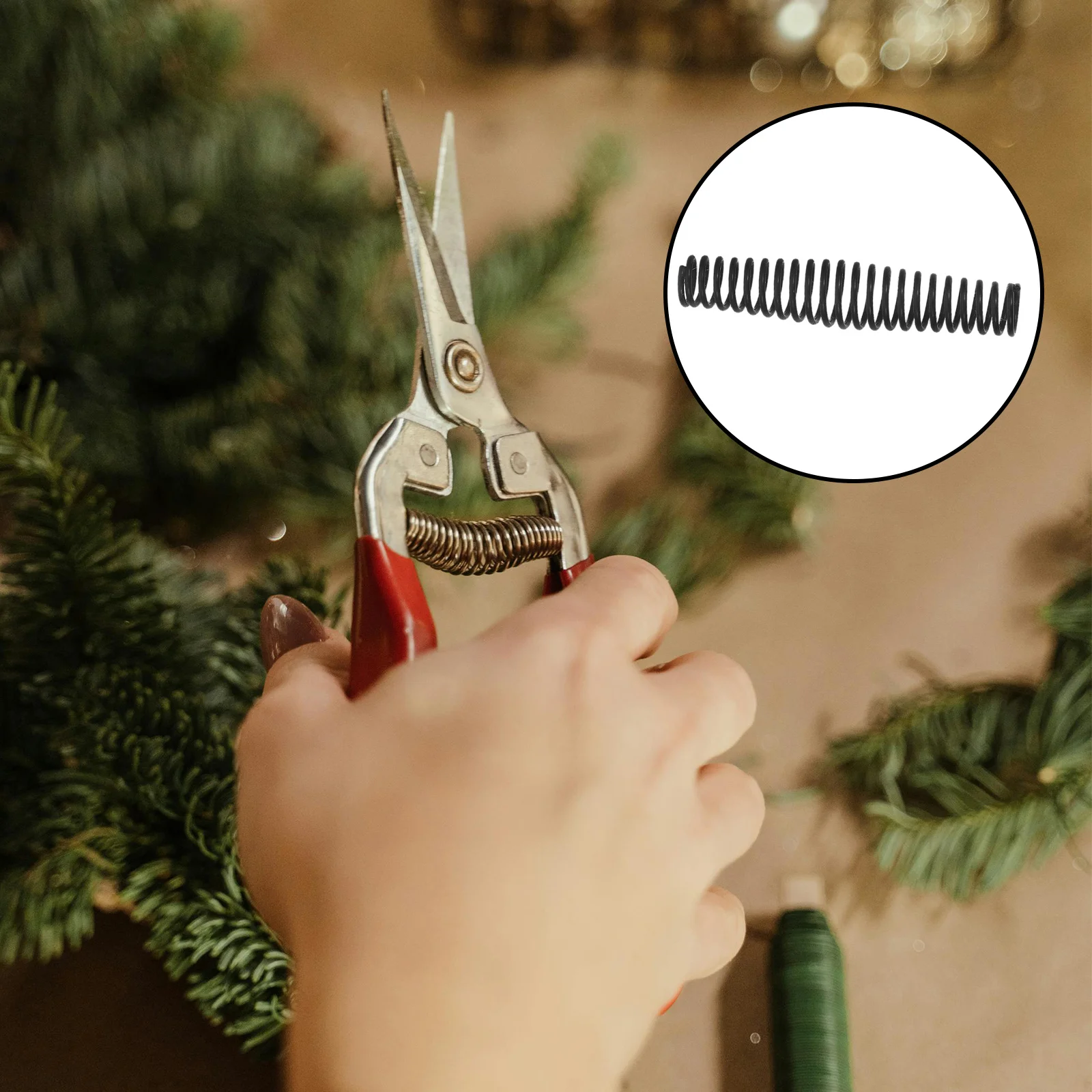 20Pcs Replaceable Pruner Springs Steel Heavy-Duty Compression for Garden Shears Tools Handheld Trimming Tool Accessories
20Pcs Replaceable Pruner Springs Steel Heavy-Duty Compression for Garden Shears Tools Handheld Trimming Tool Accessories