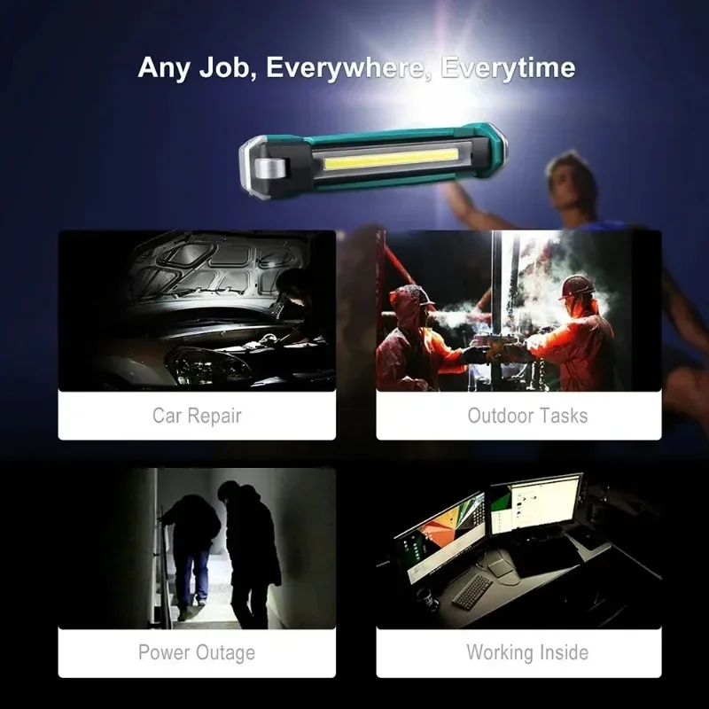 KLARUS WL1 LED Flashlight 550 Lumen Micro USB Rechargeable 180 Degrees Rotatable Foldable with 7 Light Modes COB Work Light
KLARUS WL1 LED Flashlight 550 Lumen Micro USB Rechargeable 180 Degrees Rotatable Foldable with 7 Light Modes COB Work Light