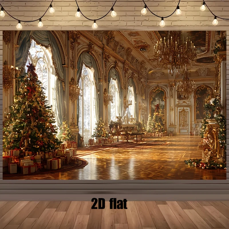 2D самолет, роскошный дворец для одного человека, рождественский фон, баннер - бальная тема с люстрой и украшением в стиле барокко.
2D самолет, роскошный дворец для одного человека, рождественский фон, баннер - бальная тема с люстрой и украшением в стиле барокко.