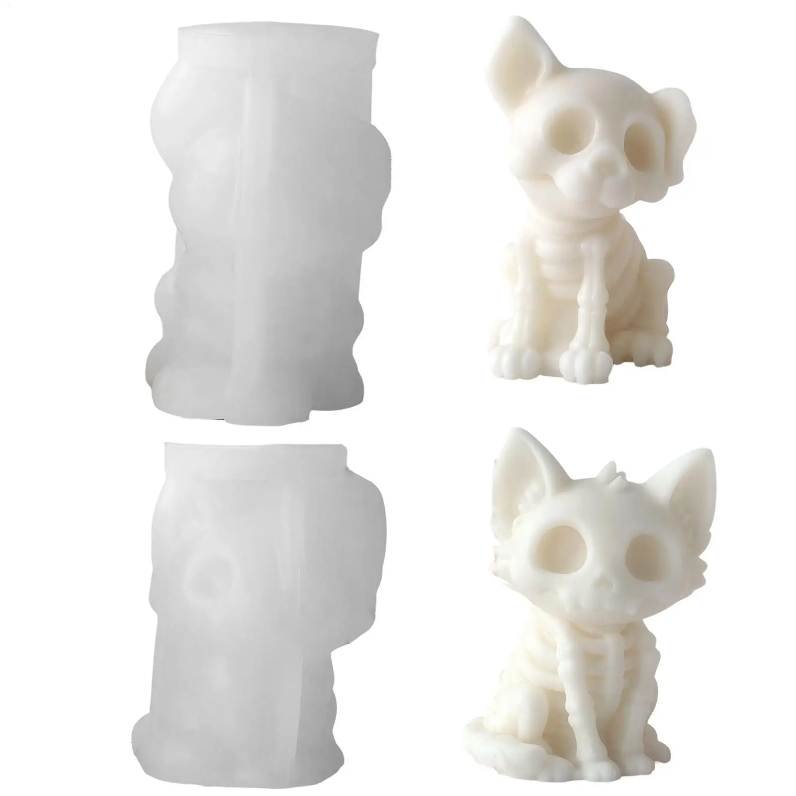 Cat Candle Mold Reusable 3D Cute Easy Release Halloween Candle Making Molds For DIY Enthusiasts Craft Lovers Soap Epoxy Resin
Cat Candle Mold Reusable 3D Cute Easy Release Halloween Candle Making Molds For DIY Enthusiasts Craft Lovers Soap Epoxy Resin