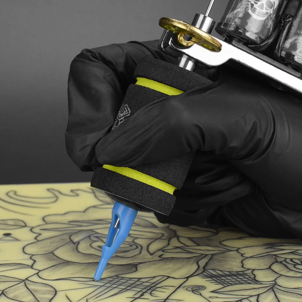 10Pcs Tattoos Grip Sleeve Elastic Sponge Handle Cover Non-Slip Sweat Absorbing Protective Tattoo Accessory Tattoos Supplies
10Pcs Tattoos Grip Sleeve Elastic Sponge Handle Cover Non-Slip Sweat Absorbing Protective Tattoo Accessory Tattoos Supplies