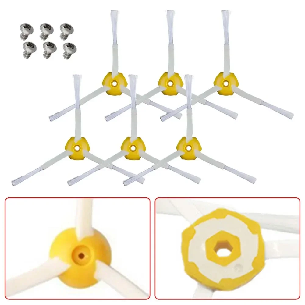 6PCS Side Brushes And Screws Vacuum Cleaner Accessories Replacement Household Cleaning Repairing Tool Parts Gadgets
6PCS Side Brushes And Screws Vacuum Cleaner Accessories Replacement Household Cleaning Repairing Tool Parts Gadgets
