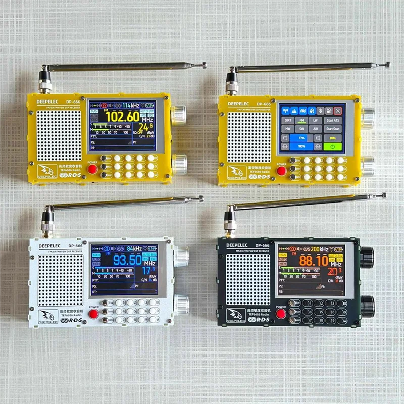 A37T-DP-666 TEF6686 Радио 5000 мАч Высокочувствительный полнодиапазонный FM AM FM коротковолновый радиоприемник с антенной
A37T-DP-666 TEF6686 Радио 5000 мАч Высокочувствительный полнодиапазонный FM AM FM коротковолновый радиоприемник с антенной