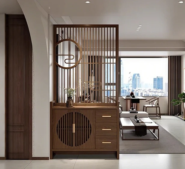Simple solid wood partition entrance cabinet Chinese screen storage rack shoe cabinet integrated household living room dining ro
Simple solid wood partition entrance cabinet Chinese screen storage rack shoe cabinet integrated household living room dining ro