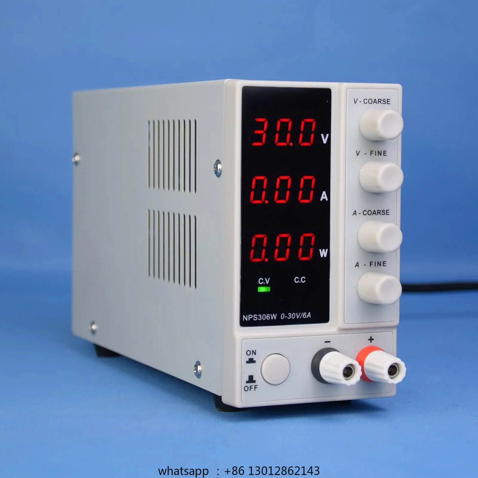 0-30V 0-6A Precision Adjustable DC Power Supply, Lab-Grade Variable Bench Supply (Transparent Case)
0-30V 0-6A Precision Adjustable DC Power Supply, Lab-Grade Variable Bench Supply (Transparent Case)