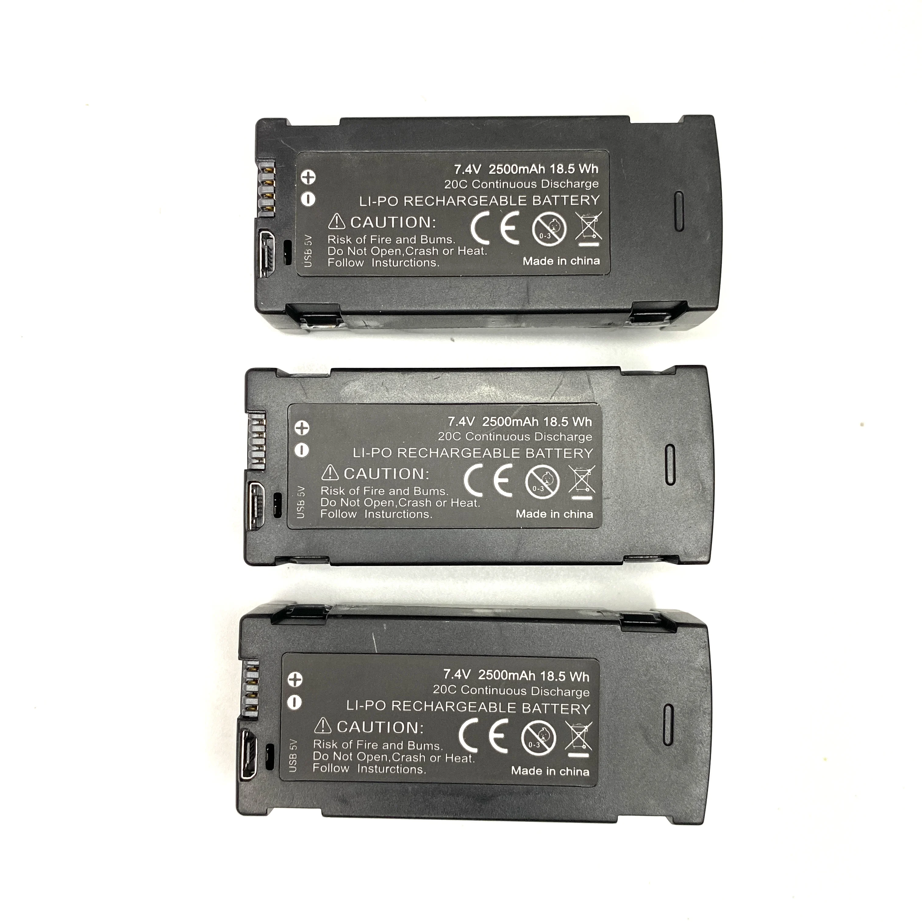 7.4V 2500 mAh LiPo Battery for AE8 Pro 4K Professional Drone Battery Accessories For K911 MAX HD Quadcopter
7.4V 2500 mAh LiPo Battery for AE8 Pro 4K Professional Drone Battery Accessories For K911 MAX HD Quadcopter