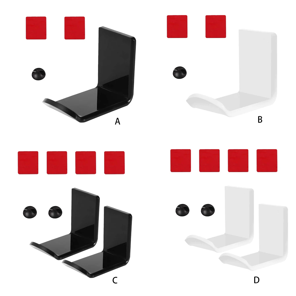 Acrylic Headphone Storaging Hanger Portable Solid Color Office Net Bar Wall-mounted Earphone Bracket White 2pcs
Acrylic Headphone Storaging Hanger Portable Solid Color Office Net Bar Wall-mounted Earphone Bracket White 2pcs