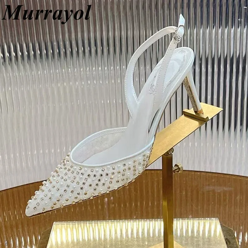 New Women's Pointed Toe Mesh Closed Toe Sandals String Bead Decor Thin High Heels Sandalias Summer Party Dress Shoes Pumps
New Women's Pointed Toe Mesh Closed Toe Sandals String Bead Decor Thin High Heels Sandalias Summer Party Dress Shoes Pumps