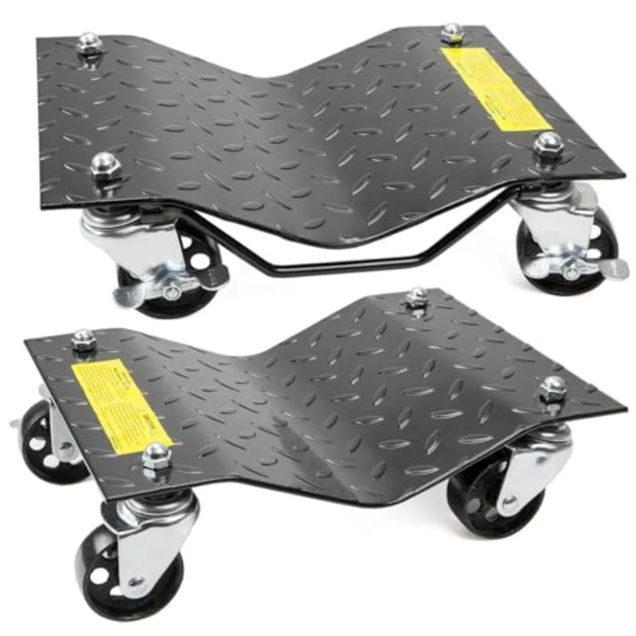 2-Pieces 12 x 16 Set Premium Skates Wheel Car Dolly Repair Slide Vehicle Car Moving Dolly with Smooth Rolling Steel Wheels for
2-Pieces 12 x 16 Set Premium Skates Wheel Car Dolly Repair Slide Vehicle Car Moving Dolly with Smooth Rolling Steel Wheels for