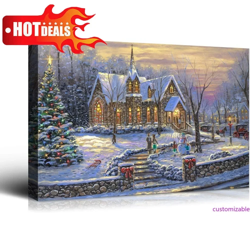 Настенное панно с подсвеченной елкой и красным вином для домашнего декора - 48x36 дюймов
Настенное панно с подсвеченной елкой и красным вином для домашнего декора - 48x36 дюймов