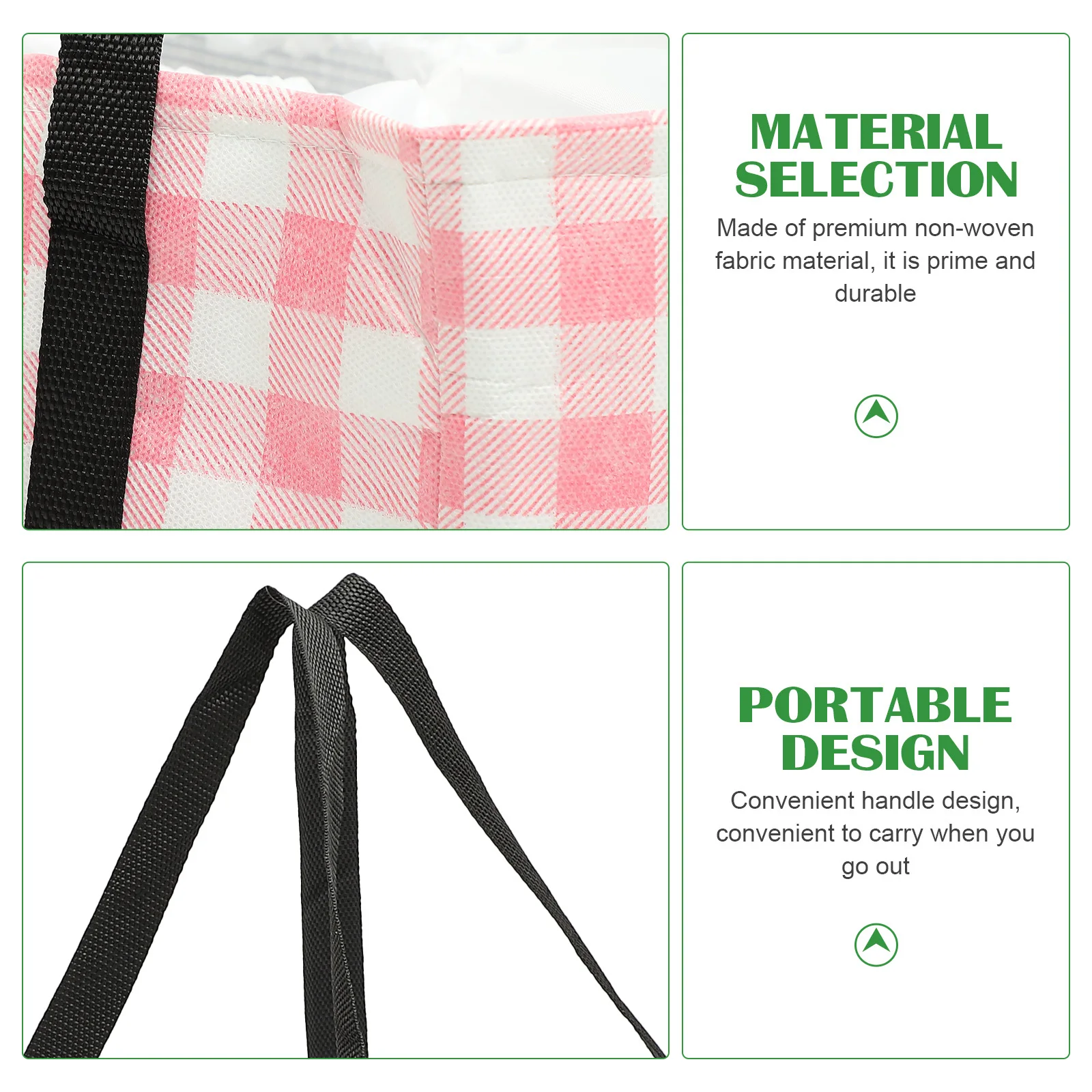Portable Picnic Bag Foldable Large Capacity Thermal Insulated Drawstring Design Outdoor Food Carrier Picnic Bag
Portable Picnic Bag Foldable Large Capacity Thermal Insulated Drawstring Design Outdoor Food Carrier Picnic Bag