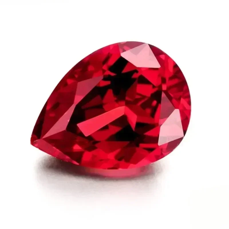 Wholesale Lab Grown Ruby Pear Shape Pigeon Blood Red Top Quality Gemstone VVS1 For Jewelry Making Materials Selectable Certific
Wholesale Lab Grown Ruby Pear Shape Pigeon Blood Red Top Quality Gemstone VVS1 For Jewelry Making Materials Selectable Certific