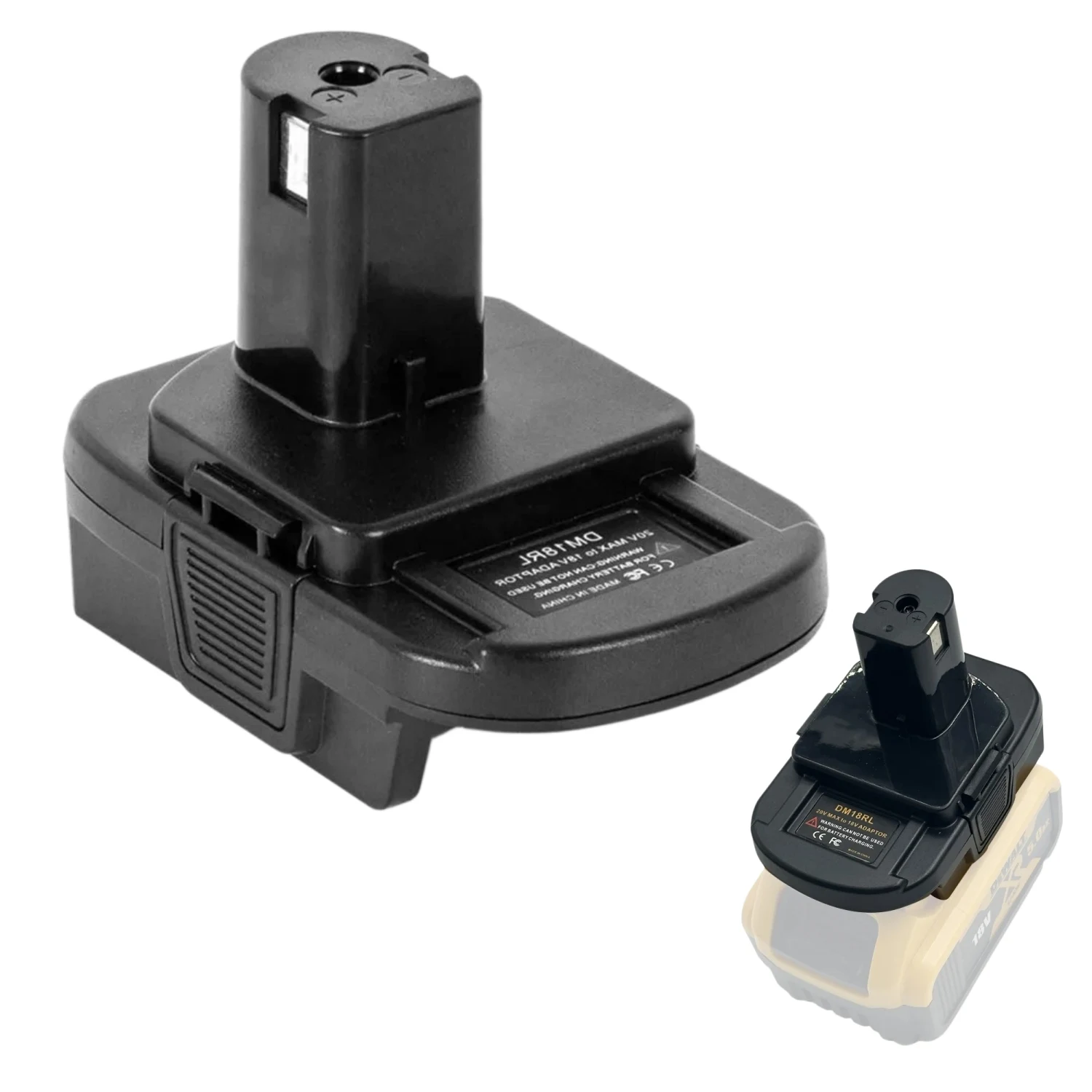 DM18RL Adapter Compatible with Ryobi 18V Tools Adapter Fit for Mil-Waukee M-18 18V & Dewalt 20V Battery NO battery
DM18RL Adapter Compatible with Ryobi 18V Tools Adapter Fit for Mil-Waukee M-18 18V & Dewalt 20V Battery NO battery