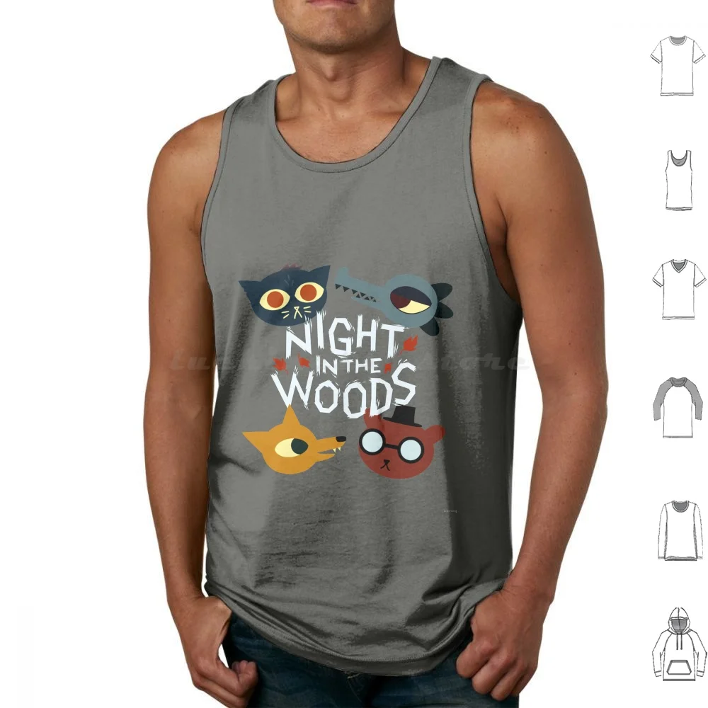 Night In The Woods-All Characters Tank Tops Print Cotton Night In The Woods Mae Bea Gregg Angus Game Games Fanart Cosplay
Night In The Woods-All Characters Tank Tops Print Cotton Night In The Woods Mae Bea Gregg Angus Game Games Fanart Cosplay