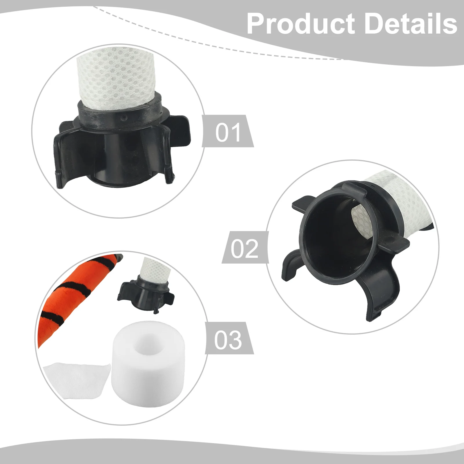 Clean Air and Optimal Performance with For Shark Vacuum Pre Motor Filter Kit for IF130 IF200 IF250 IF260 IR70 FLT9596
Clean Air and Optimal Performance with For Shark Vacuum Pre Motor Filter Kit for IF130 IF200 IF250 IF260 IR70 FLT9596