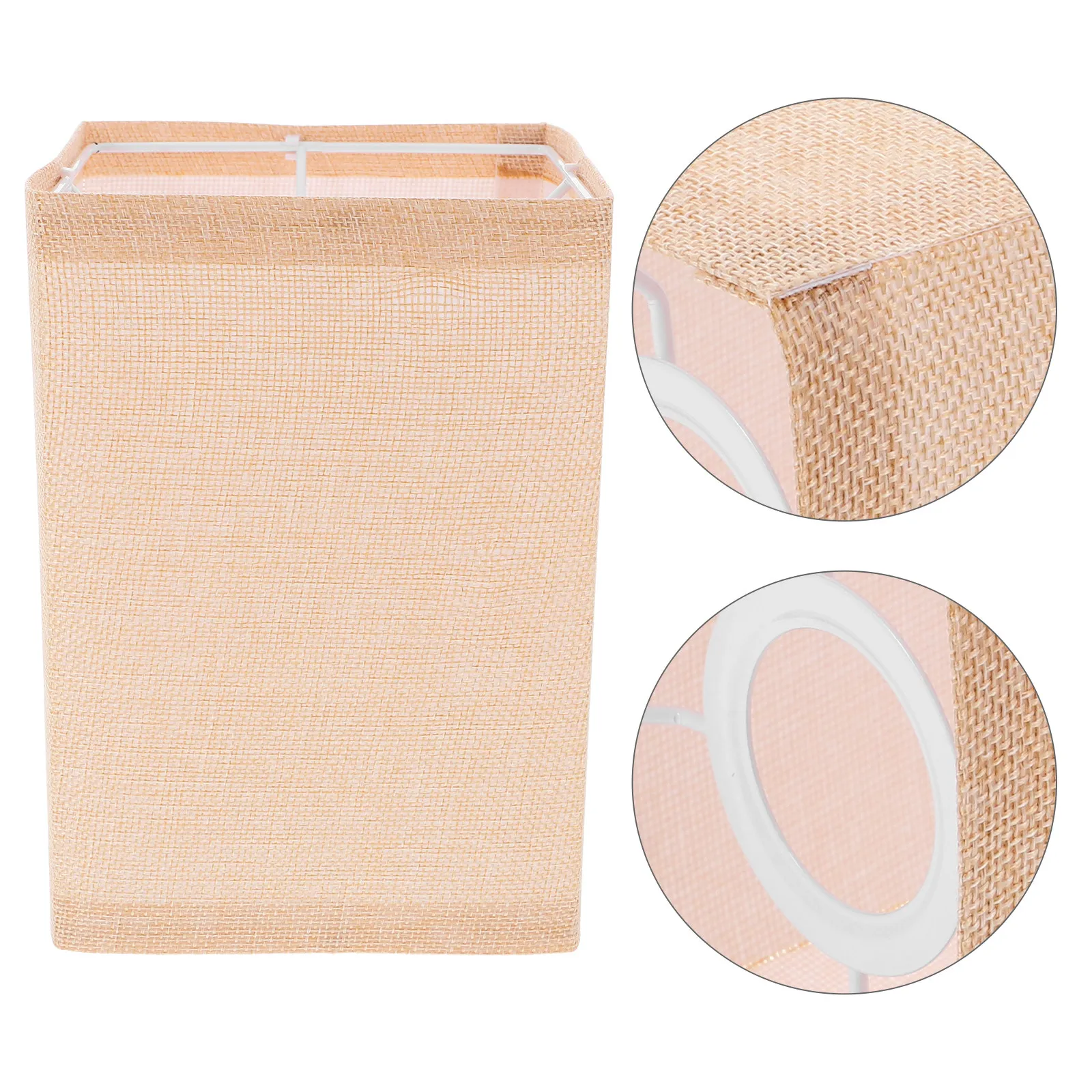 Rectangular Fabric Lamp Shade 25X25X30Cm For Bedroom Hotel Office Linen Light Cover Square Table Floor Lamp Replacement
Rectangular Fabric Lamp Shade 25X25X30Cm For Bedroom Hotel Office Linen Light Cover Square Table Floor Lamp Replacement