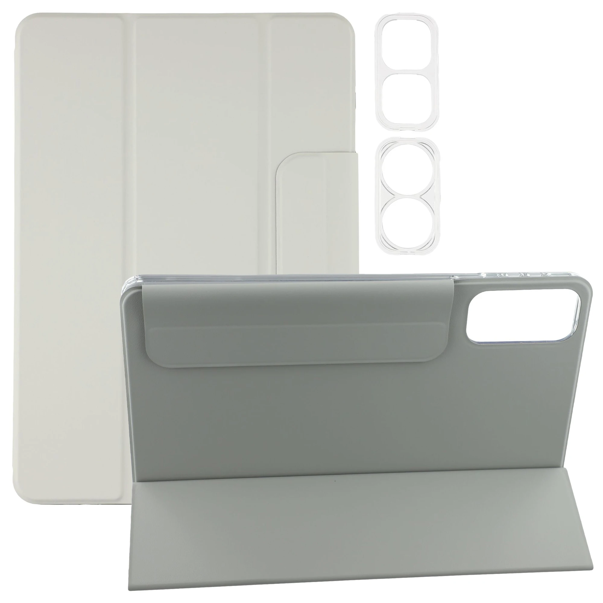 For Honor Pad GT / V9 Case Folding Stand Magnetic Leather Tablet Cover with Lens Frames - Grey
For Honor Pad GT / V9 Case Folding Stand Magnetic Leather Tablet Cover with Lens Frames - Grey