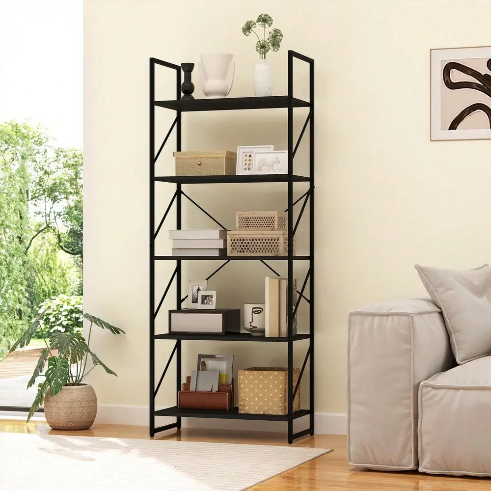 Tier Bookshelf, Classically Home Office Bookcase Shelf Storage Organizer, Book Rack, White
Tier Bookshelf, Classically Home Office Bookcase Shelf Storage Organizer, Book Rack, White