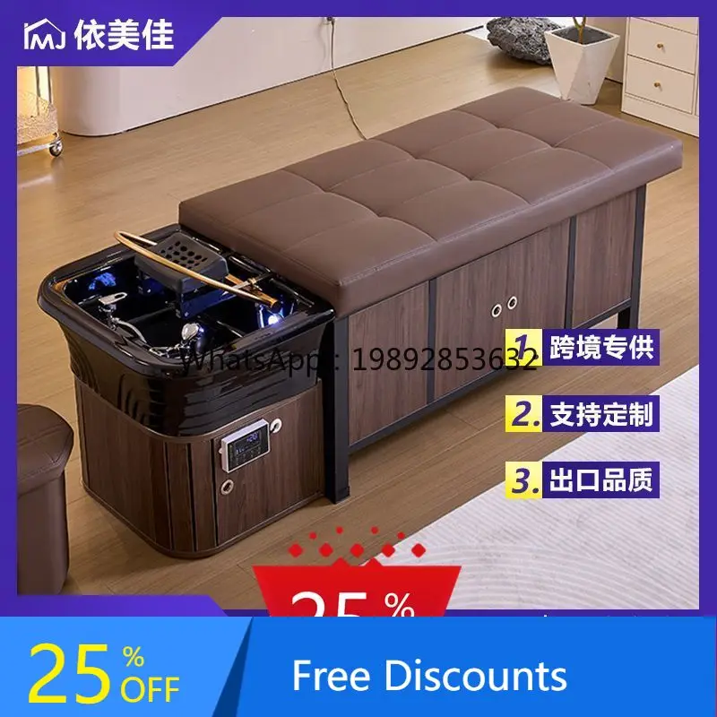 AA Shampoo Bed for Hair Salons with Constant Temperature Water Circulation for Beauty Salon Flat Lying Steaming
AA Shampoo Bed for Hair Salons with Constant Temperature Water Circulation for Beauty Salon Flat Lying Steaming