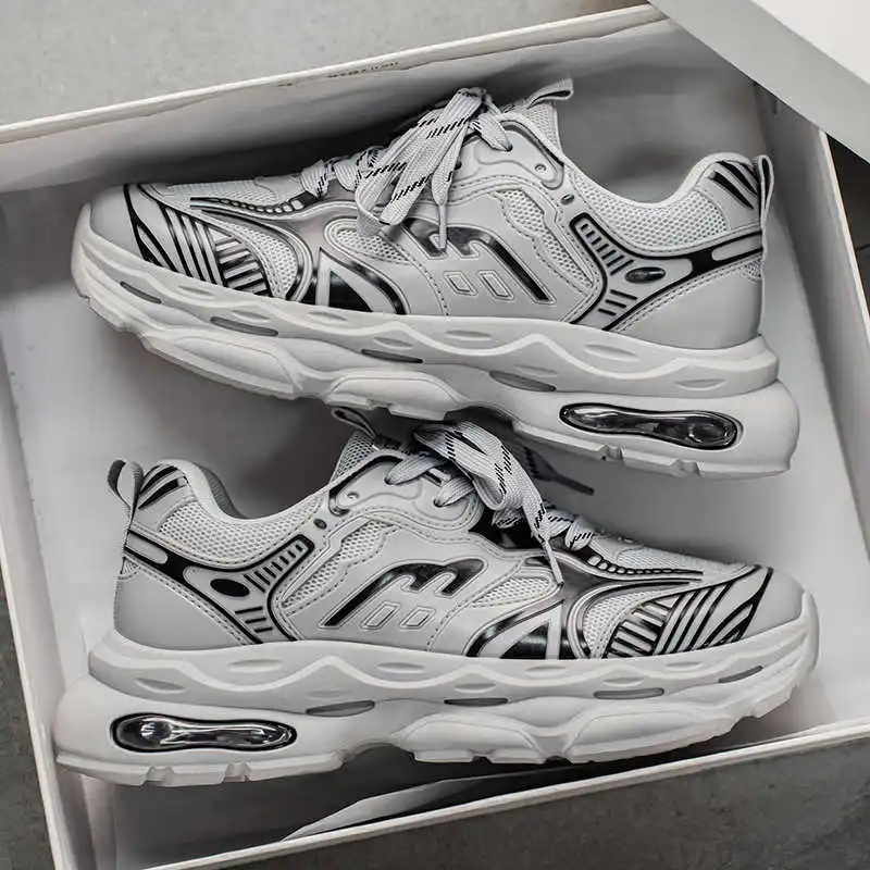 Maucassin Elastic Lace Men's Stylish Sneakers Running Shoes Without Heels Mens Luxury Trainers Sport Famous Brands Shose
Maucassin Elastic Lace Men's Stylish Sneakers Running Shoes Without Heels Mens Luxury Trainers Sport Famous Brands Shose