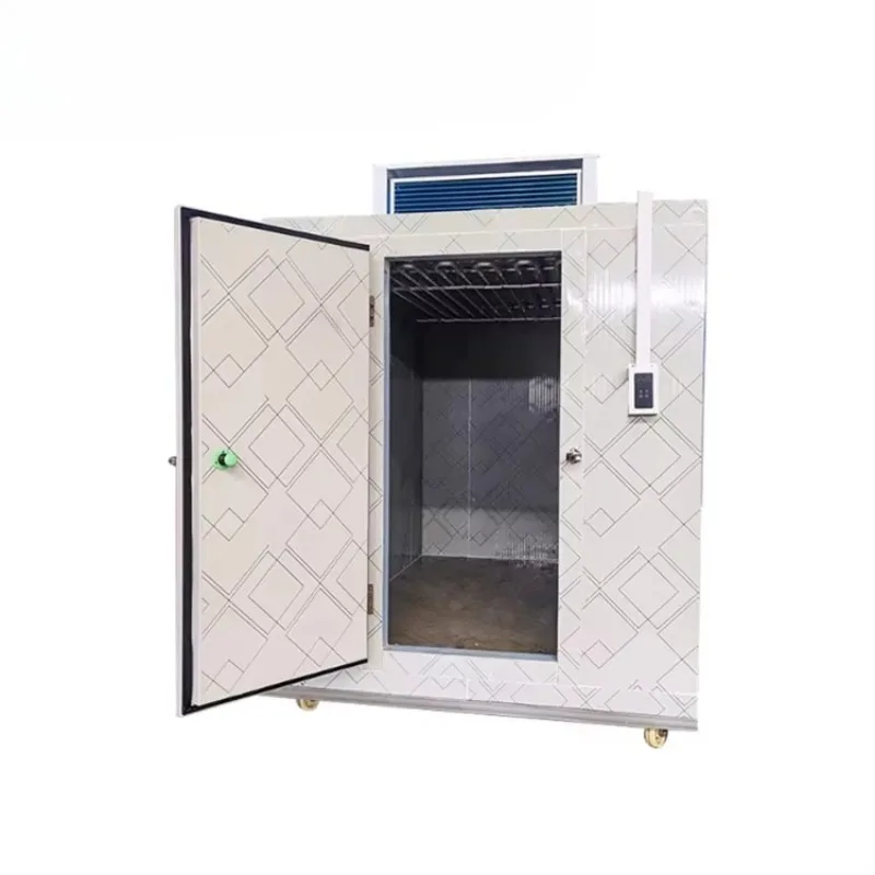 Commercial Cold Storage Room Walk In Refrigerator Freezer Unit Factory Direct Cooling Chamber for Meat Vegetable Beverage
Commercial Cold Storage Room Walk In Refrigerator Freezer Unit Factory Direct Cooling Chamber for Meat Vegetable Beverage