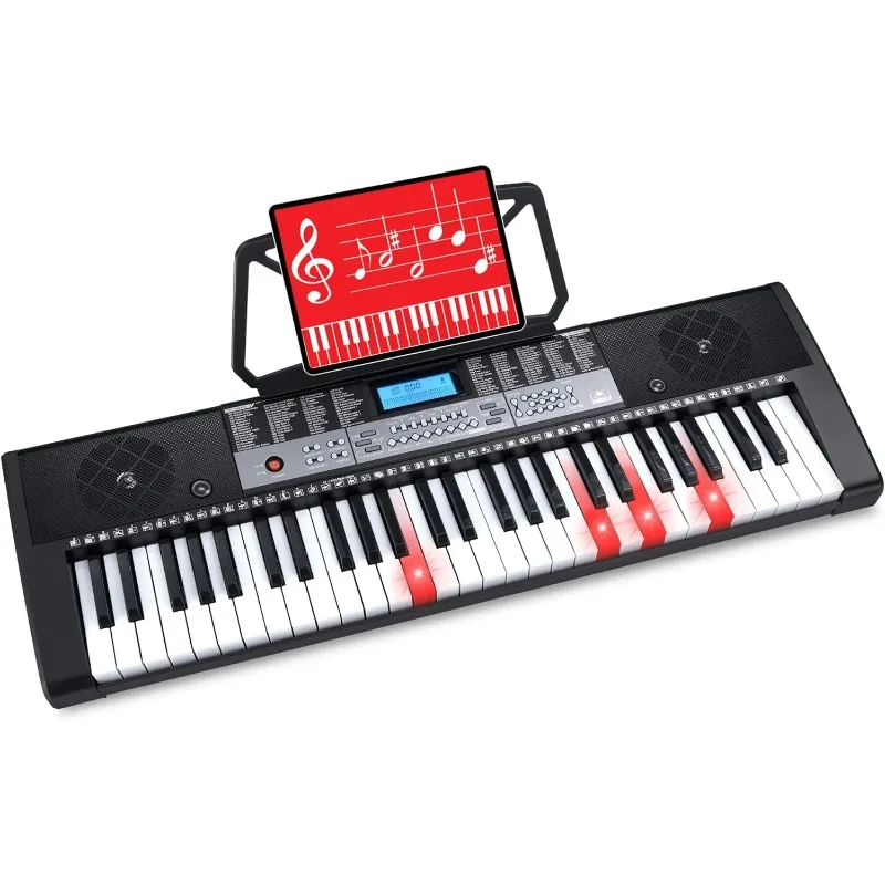 Best Choice Products 54-Key Electronic Keyboard Piano Portable Beginner Electric Keyboard w/LCD Screen, Music Sheet Stand
Best Choice Products 54-Key Electronic Keyboard Piano Portable Beginner Electric Keyboard w/LCD Screen, Music Sheet Stand