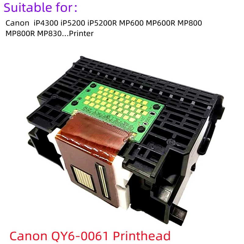 Printer Head QY6-0061 QY6-0061-000 Printhead Print Head for Canon MP600 MP600R MP800 MP800R MP830 iP4300 iP5200 iP5200R Nozzls
Printer Head QY6-0061 QY6-0061-000 Printhead Print Head for Canon MP600 MP600R MP800 MP800R MP830 iP4300 iP5200 iP5200R Nozzls