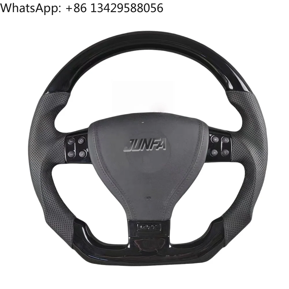 Suitable For Volkswagen R36 GTI MK5 Steering Wheel Modification, Customized Piano Black Carbon Fiber Steering Wheel
Suitable For Volkswagen R36 GTI MK5 Steering Wheel Modification, Customized Piano Black Carbon Fiber Steering Wheel