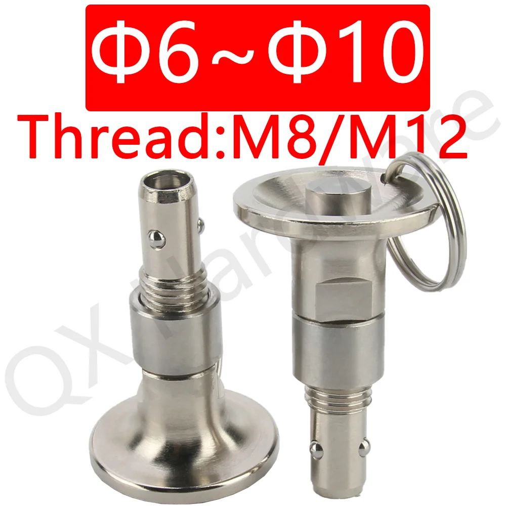 QX125 быстроразъемные штифты из нержавеющей стали, штифты из углеродистой стали с никелированным обработанным корпусом, шариковый замок с кольцом M8/M12
QX125 быстроразъемные штифты из нержавеющей стали, штифты из углеродистой стали с никелированным обработанным корпусом, шариковый замок с кольцом M8/M12