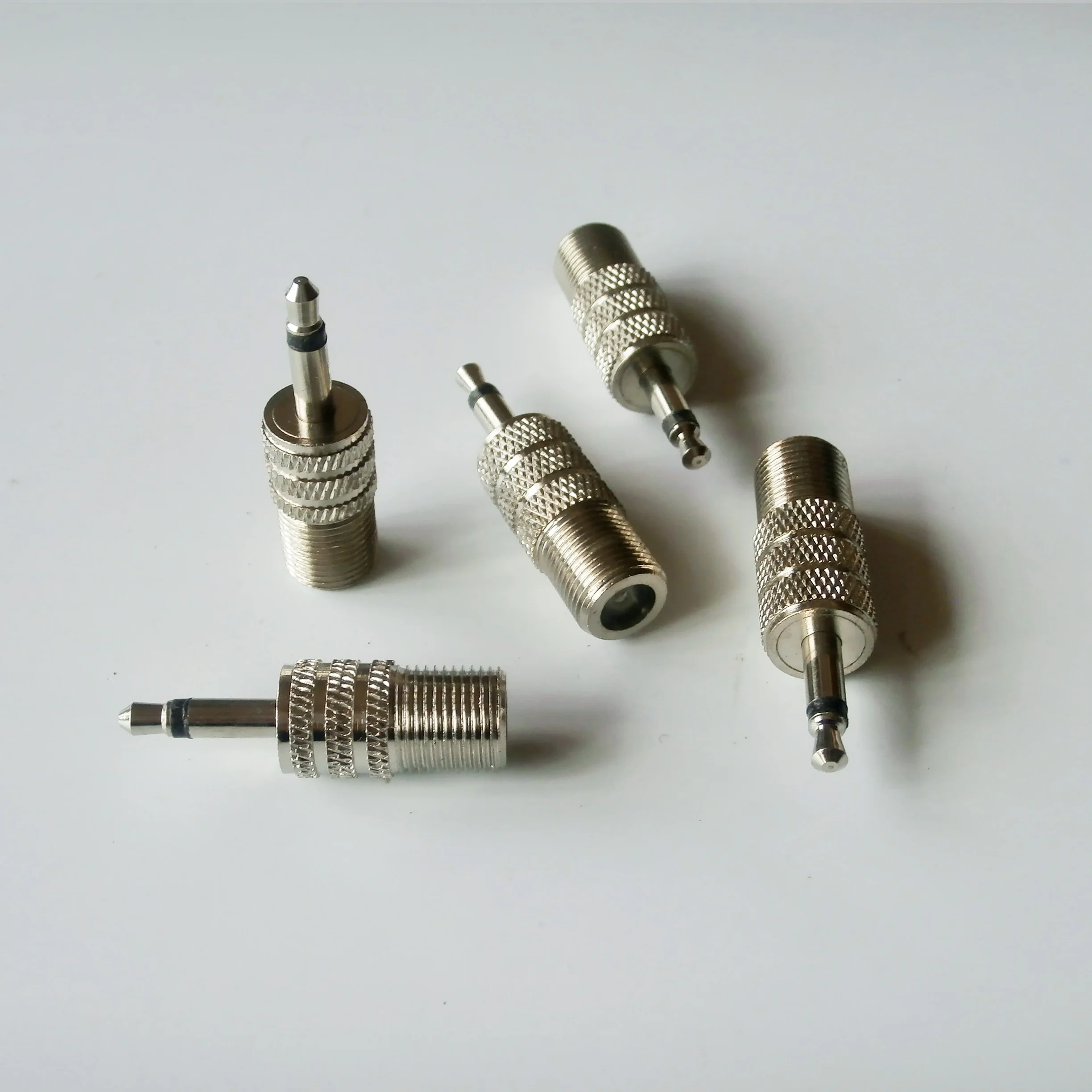 F Female To 3.5mm 1/8" inch Male Plug Mono Straight Coaxial Audio Adapter Converter Coax RF Adapters
F Female To 3.5mm 1/8" inch Male Plug Mono Straight Coaxial Audio Adapter Converter Coax RF Adapters