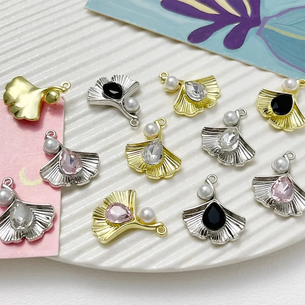 Simple and Light Luxury Alloy Ginkgo Leaf Pendant Diy Bracelet Necklace Sweater Chain Handcrafted Jewelry Materials Accessories
Simple and Light Luxury Alloy Ginkgo Leaf Pendant Diy Bracelet Necklace Sweater Chain Handcrafted Jewelry Materials Accessories