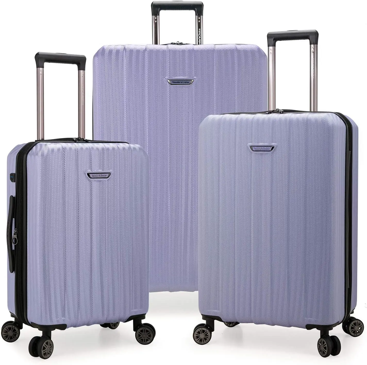 Traveler's Choice Dana Point Hardside Expandable Luggage, Lavender, 3-Piece Set
Traveler's Choice Dana Point Hardside Expandable Luggage, Lavender, 3-Piece Set