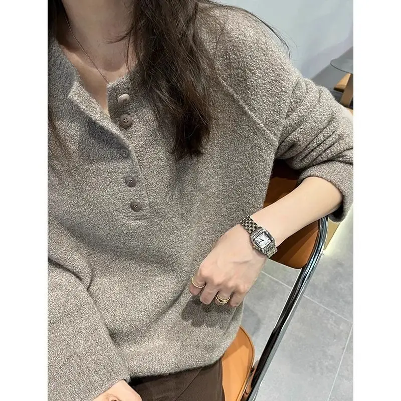 Extra Large Size 300 Pou Women's Knitted Long Sve Sweater Loose Fit Overhead Design Winter Faion Casual Inner Wear
Extra Large Size 300 Pou Women's Knitted Long Sve Sweater Loose Fit Overhead Design Winter Faion Casual Inner Wear
