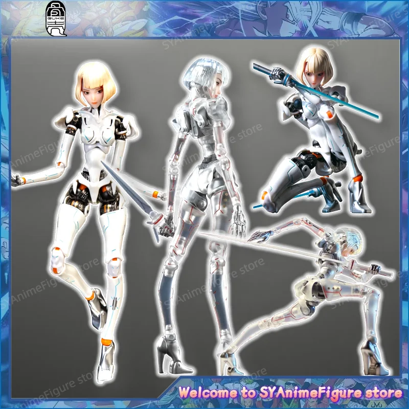 In Stock Mecha Girl Action Figure Bone Shell Studio GK01FEC1/C3 1/12 Scale Transparent/Solid Color AI Agent 6 Inch Toys Gift
In Stock Mecha Girl Action Figure Bone Shell Studio GK01FEC1/C3 1/12 Scale Transparent/Solid Color AI Agent 6 Inch Toys Gift