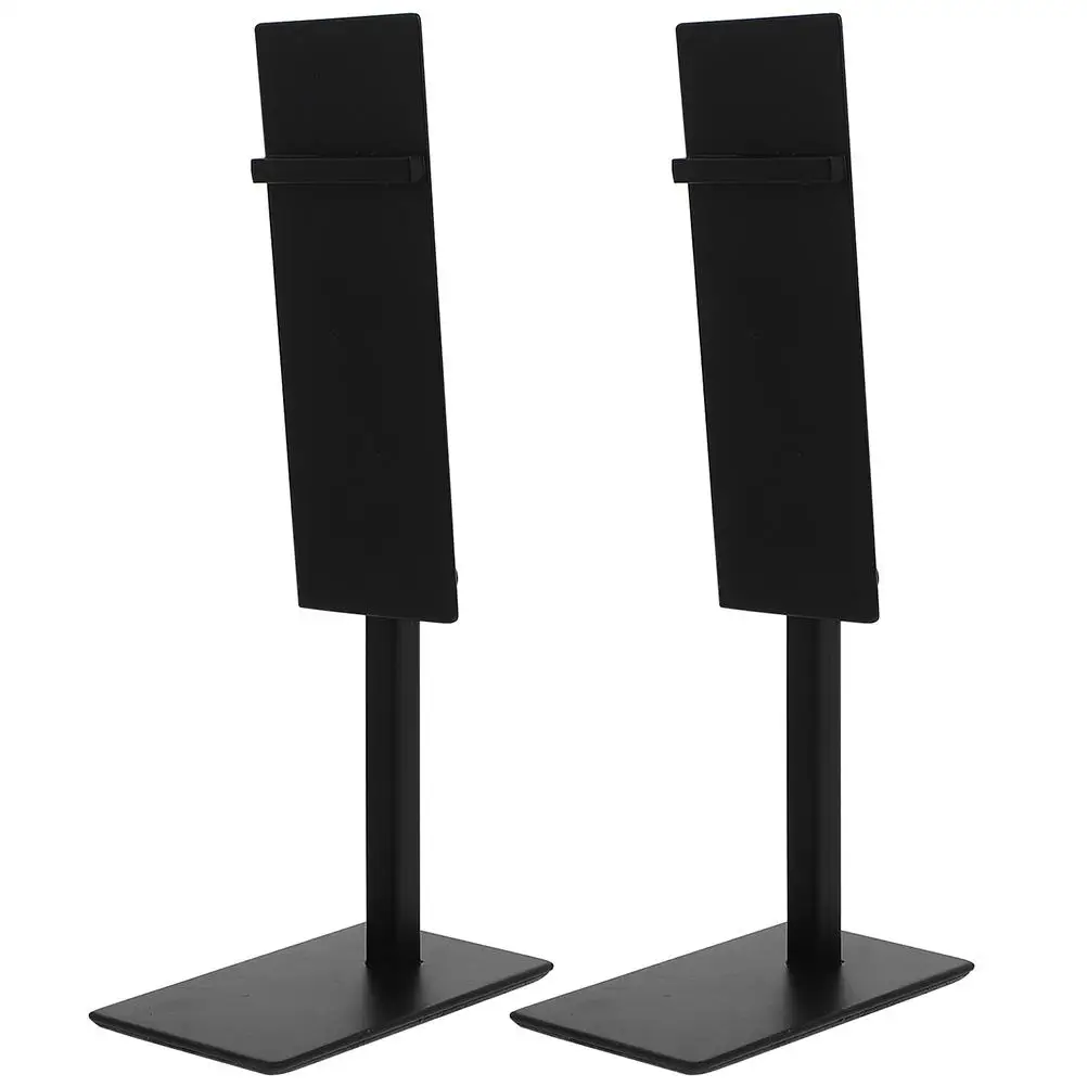 2pcs Black Display Stand 140x50mm Stainless Steel High Heels Rack Metal Holder Shoe Stainless Steel Shoe Stand Exhibits
2pcs Black Display Stand 140x50mm Stainless Steel High Heels Rack Metal Holder Shoe Stainless Steel Shoe Stand Exhibits