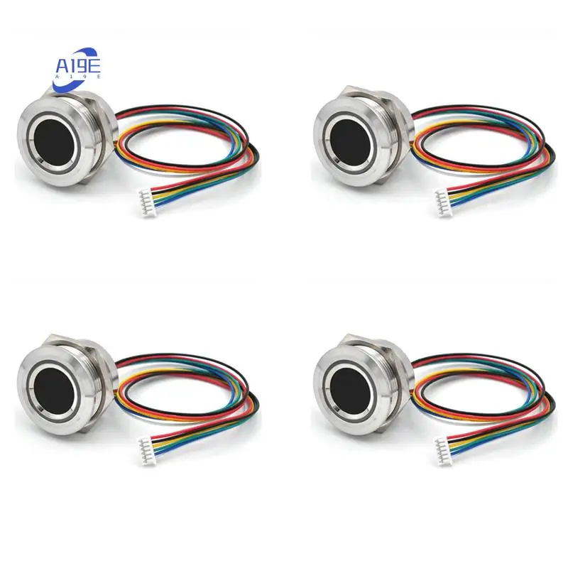 A19E-4X R503-5V RGB LED DC5V UART MX1.25-6Pin Waterproof Capacitive Fingerprint Module Sensor Scanner For Arduino Android
A19E-4X R503-5V RGB LED DC5V UART MX1.25-6Pin Waterproof Capacitive Fingerprint Module Sensor Scanner For Arduino Android