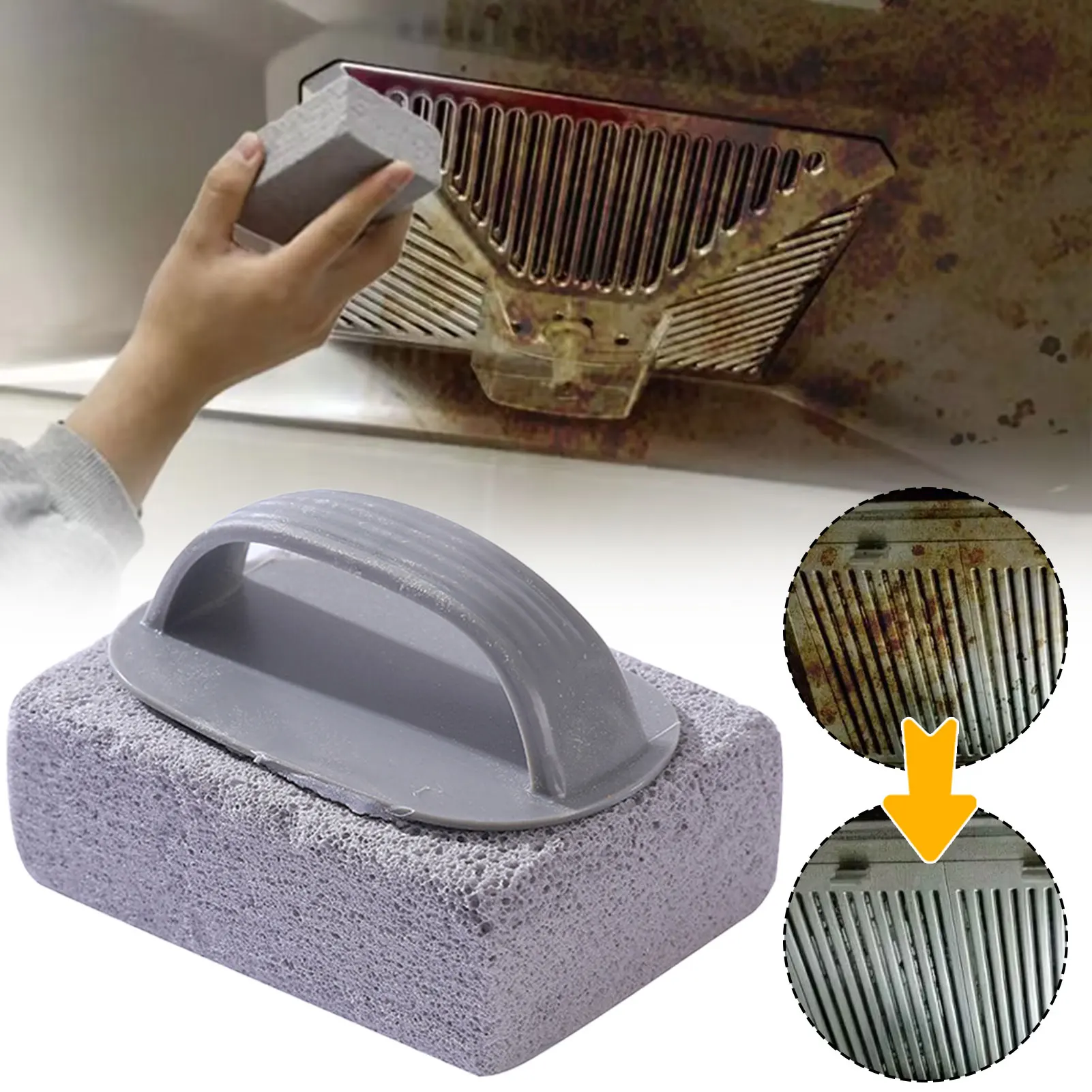 Griddle Cleaning Brick Quick Stain Removal De-Scaling Cleaning Stone For Removing Stains
Griddle Cleaning Brick Quick Stain Removal De-Scaling Cleaning Stone For Removing Stains