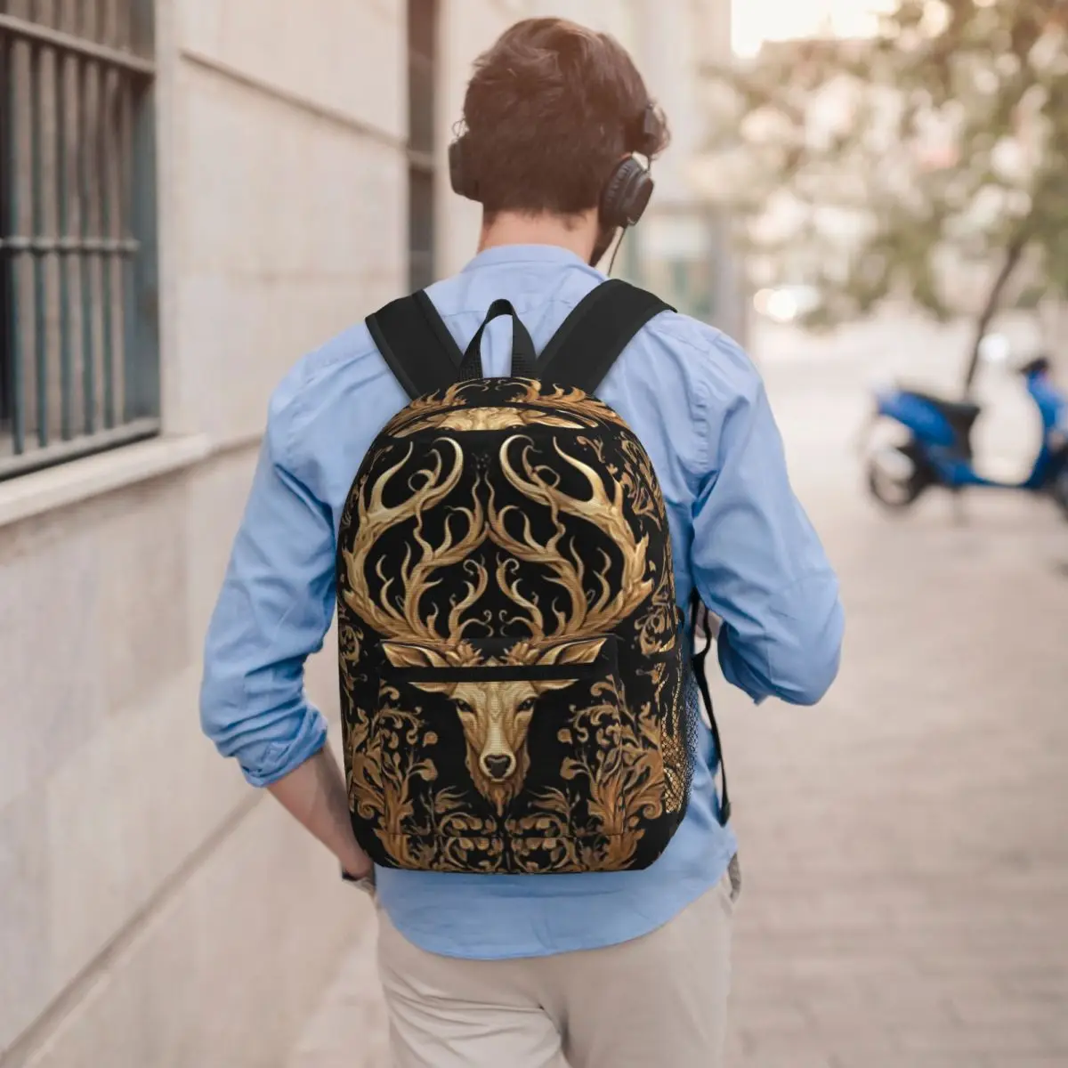 Tree And Life In Norse Deer Backpack Boys Girls BookBag Kids School Bag Computer Shoulder Bags for Men Women
Tree And Life In Norse Deer Backpack Boys Girls BookBag Kids School Bag Computer Shoulder Bags for Men Women